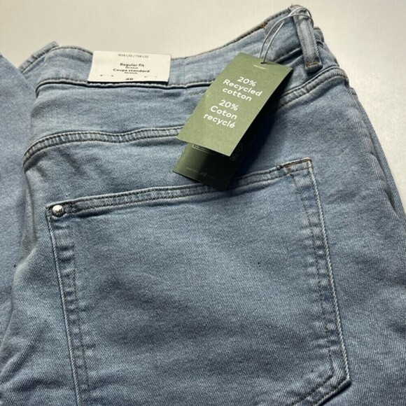 Women's plus size Regular Jean blue Fit Strech Coupe Standard Strech W38 L32 - Picture 13 of 16